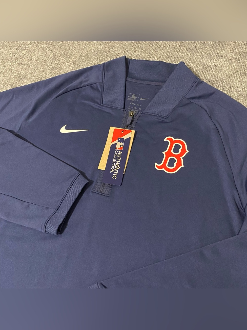 Nike Boston Red Sox Authentic Collection Dri-FIT Raglan Pullover Mens XL NWT